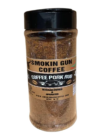 Smokin Gun Coffee Pork Rub 10 Oz. gallery image 2