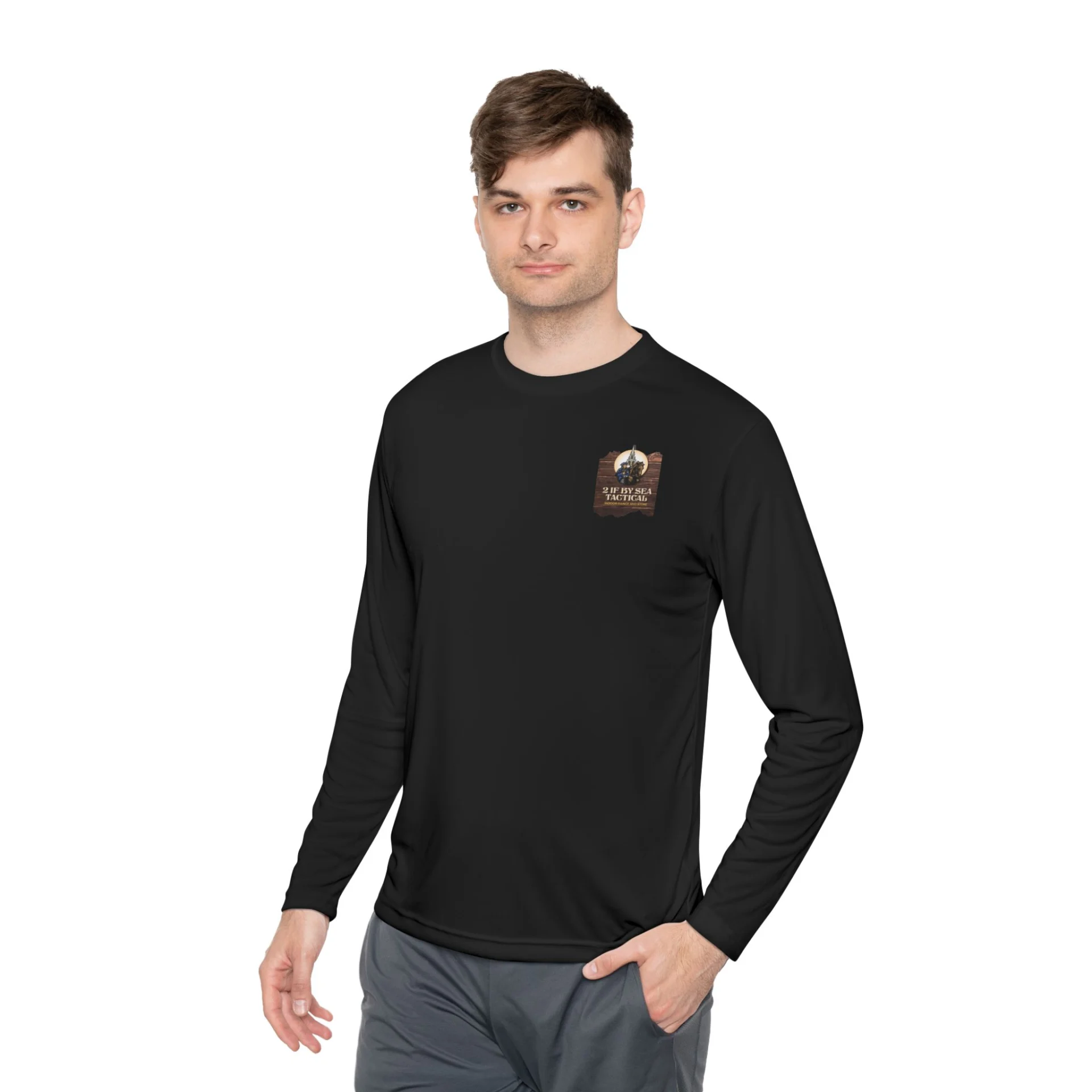 Unisex Lightweight Long Sleeve Tee gallery image 6