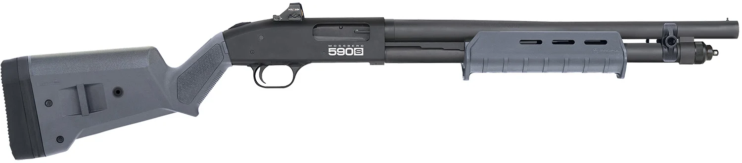 MOSSBERG 590S TACT 12/18.5 GRY HS407K