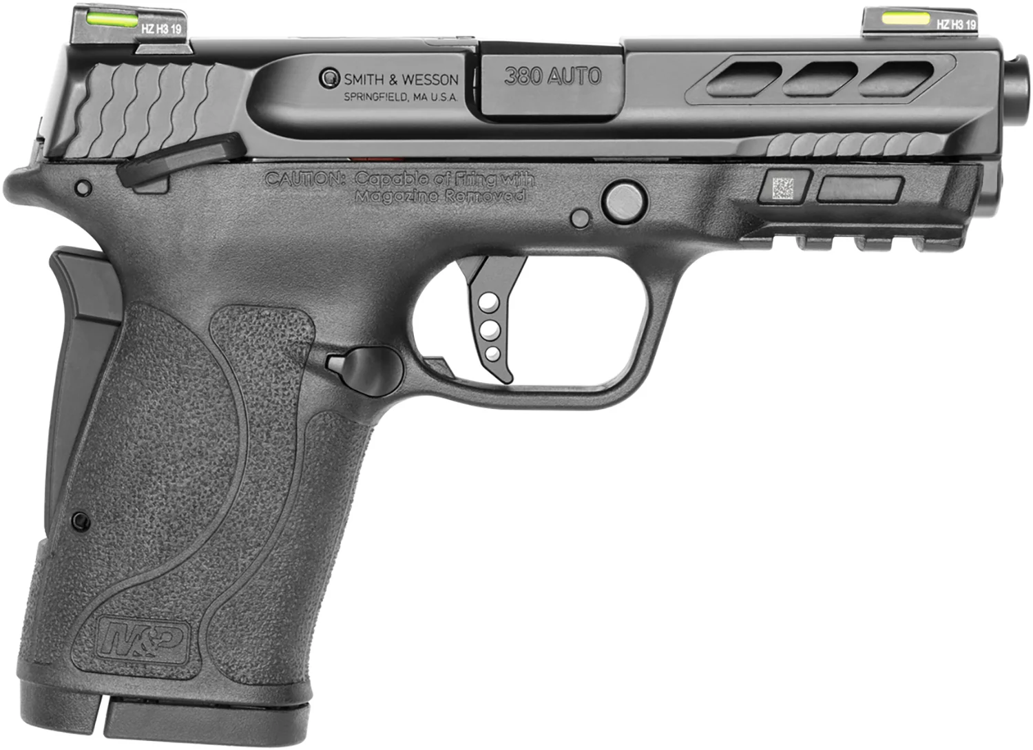 SMITH AND WESSON M&P380 PC 380ACP PORTED BLACK