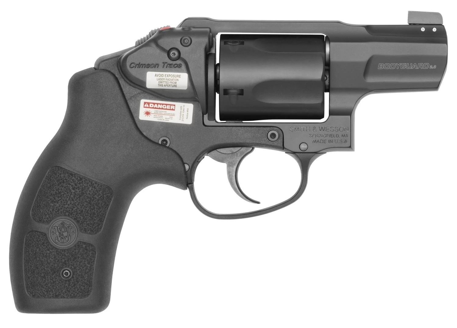 SMITH AND WESSON BG38 2.0 38SPC 1.9" BLK LASER