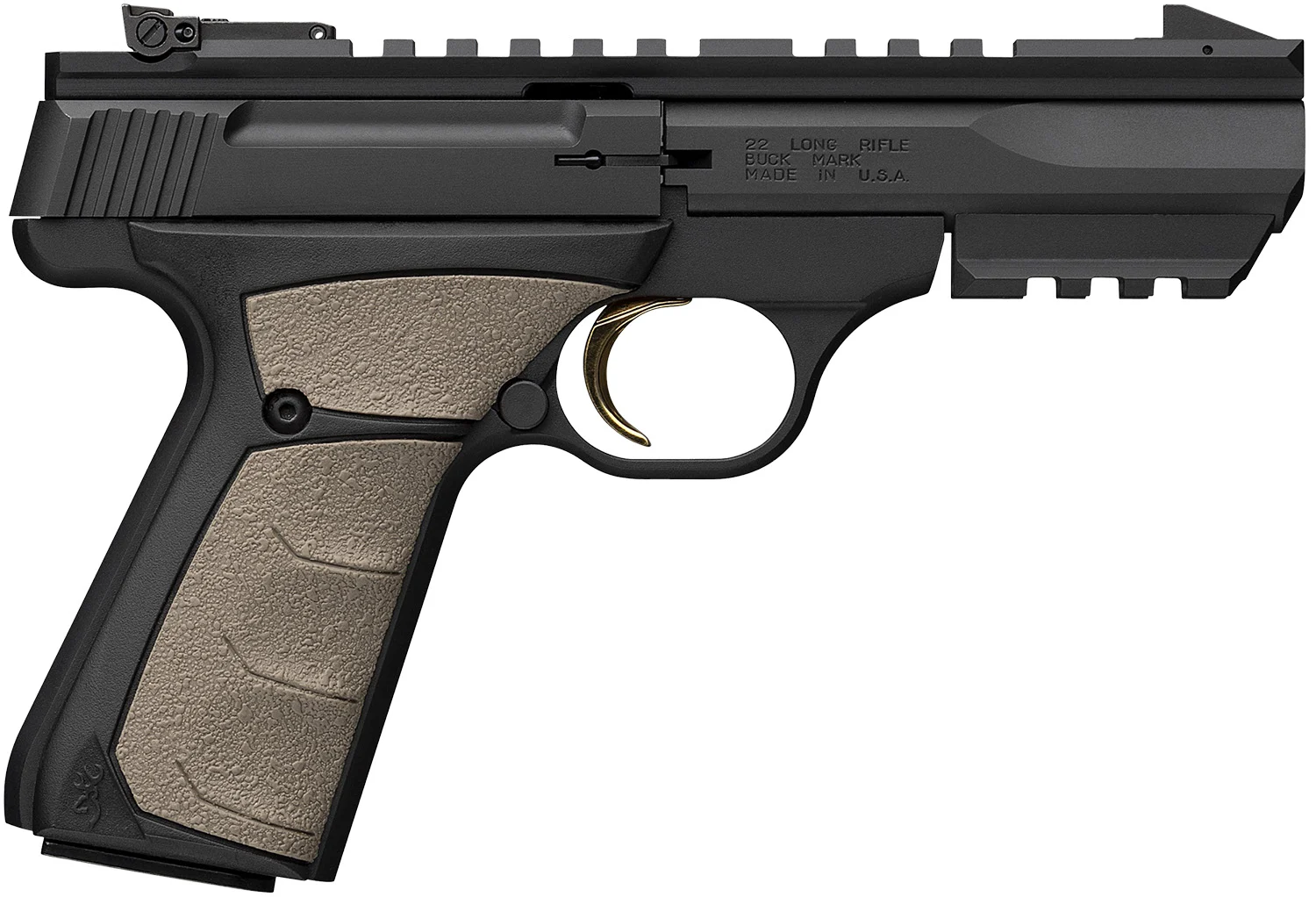 BROWNING BUCKMARK BLK LBL 22LR BK/FDE