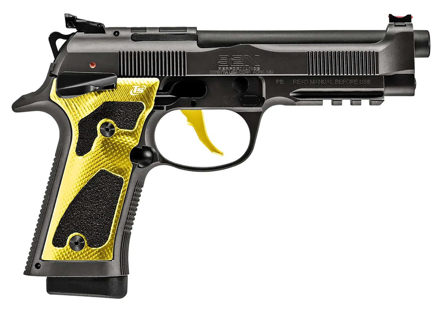 BERETTA 92XI PERFORMANCE 9MM YELLOW