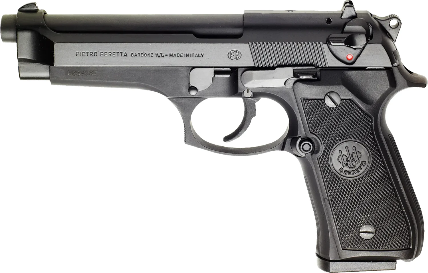 BERETTA 92FS 9MM BL/SYN 4.9" 15+1