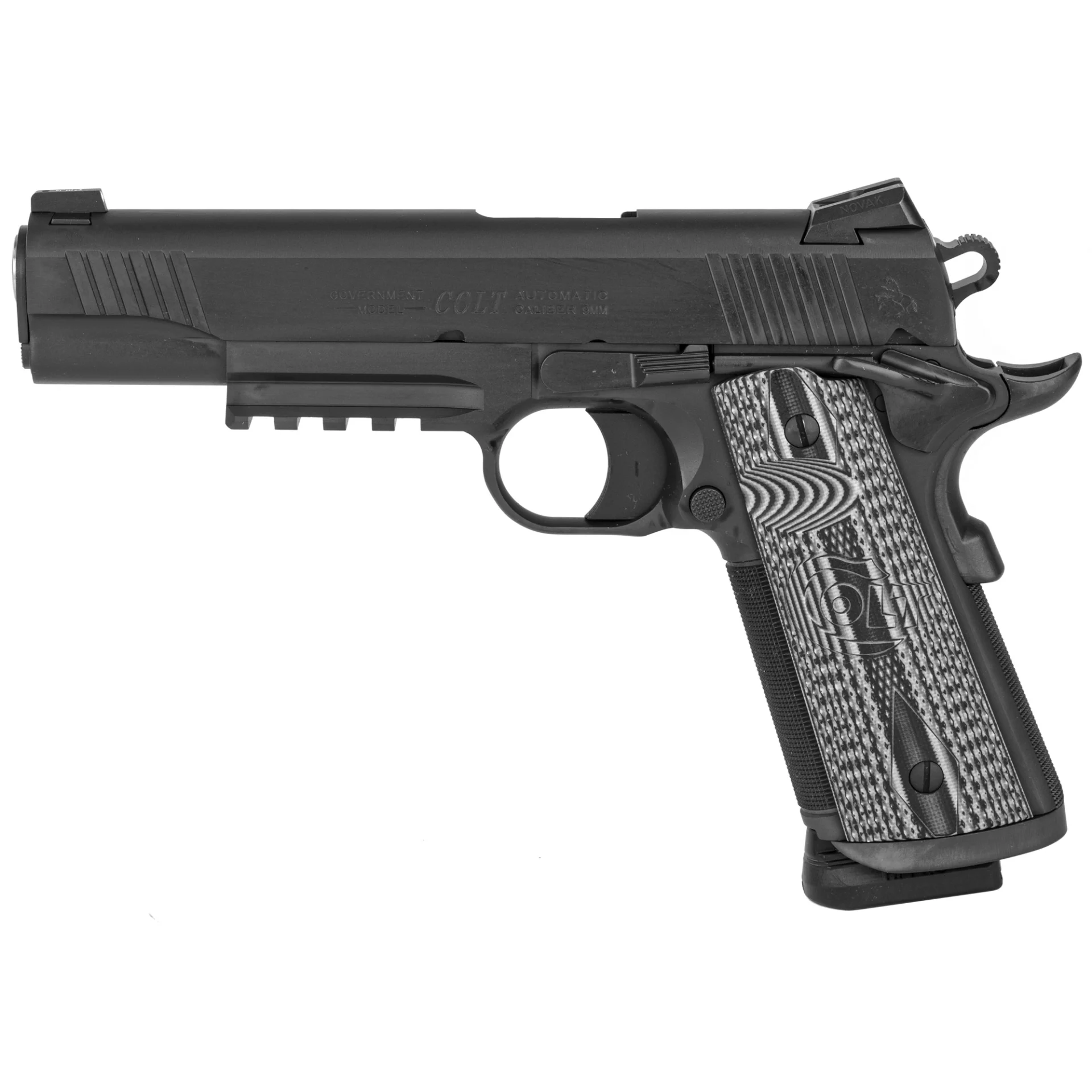 COLT COMBAT UNIT 9MM BLK 5" RAIL