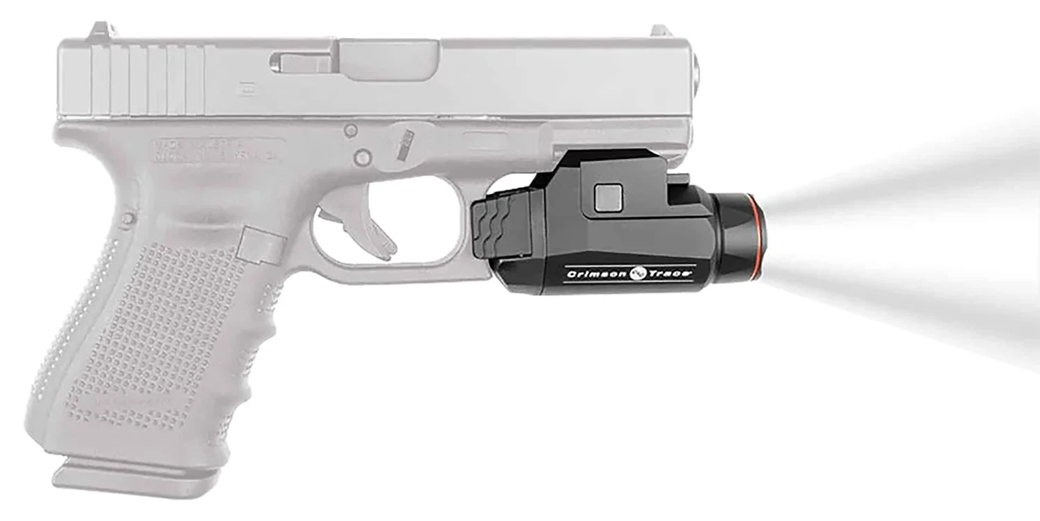 Crimson Trace 0182401 Rail Master 110/420 Lumens, White CREE XPL LED Bulb, Picatinny Rail Mount