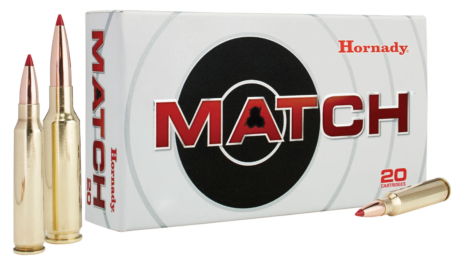 Hornady 81500 Match 6.5Creedmoor 140gr Extremely Low Drag-Match 20 Per Box/10 Case