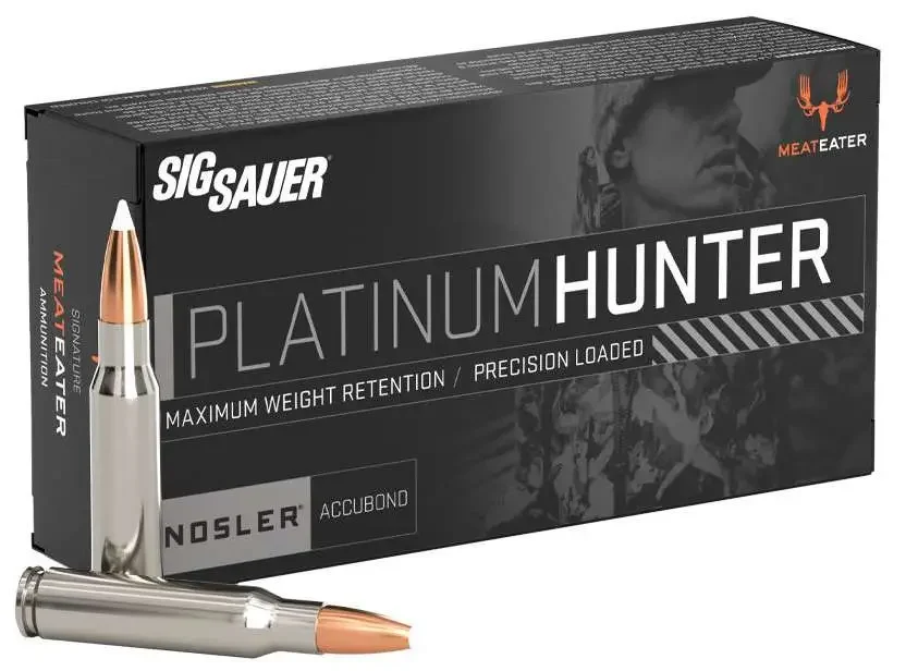SIG SAUER PLATINUM HUNTER ACCUBOND 30-06 SPRINGFIELD 180G 20RD BX 200RD CASE