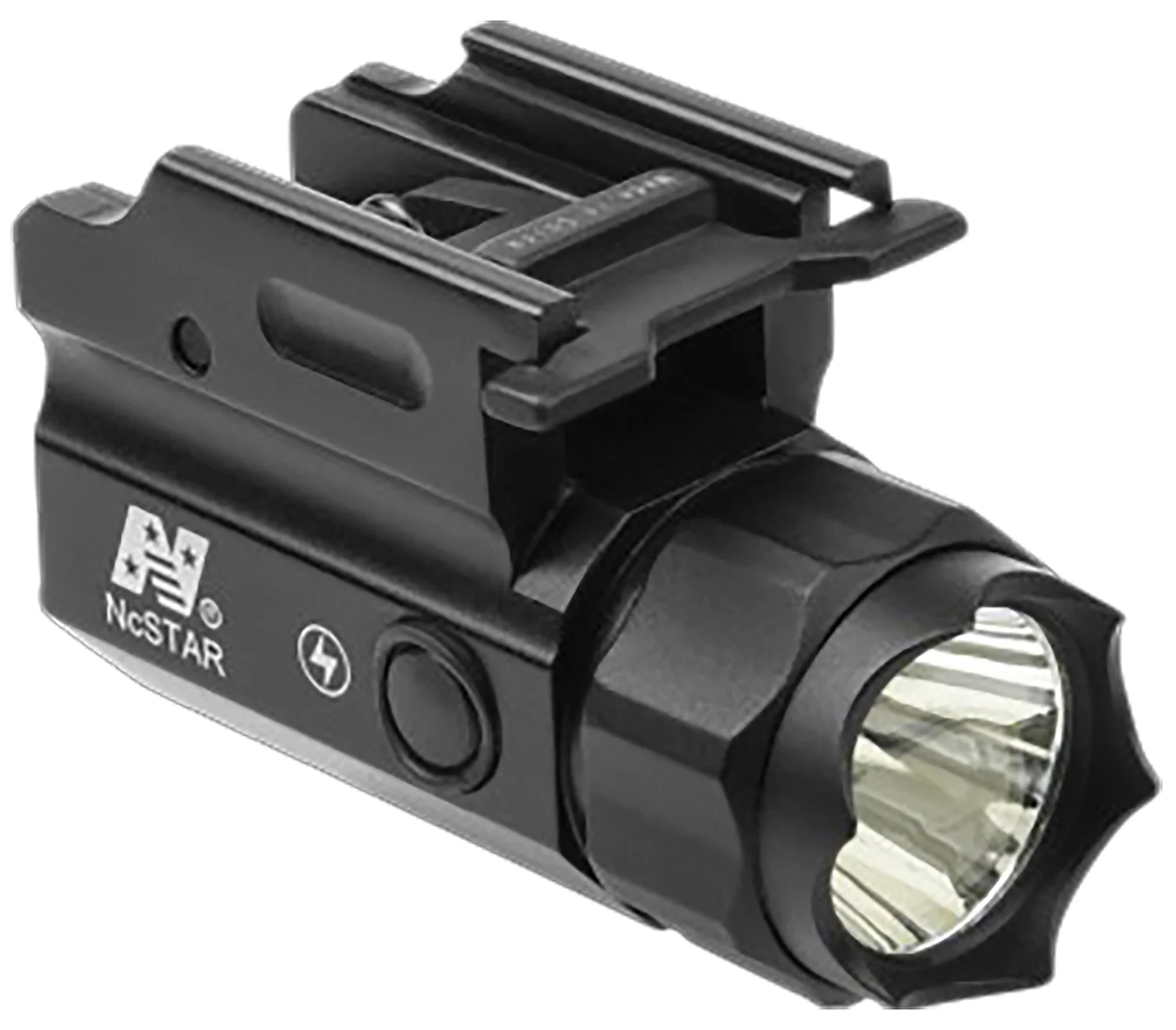 NcStar ACQPTF Compact Flashlight QR w/Strobe Black 150 Lumens White Cree LED