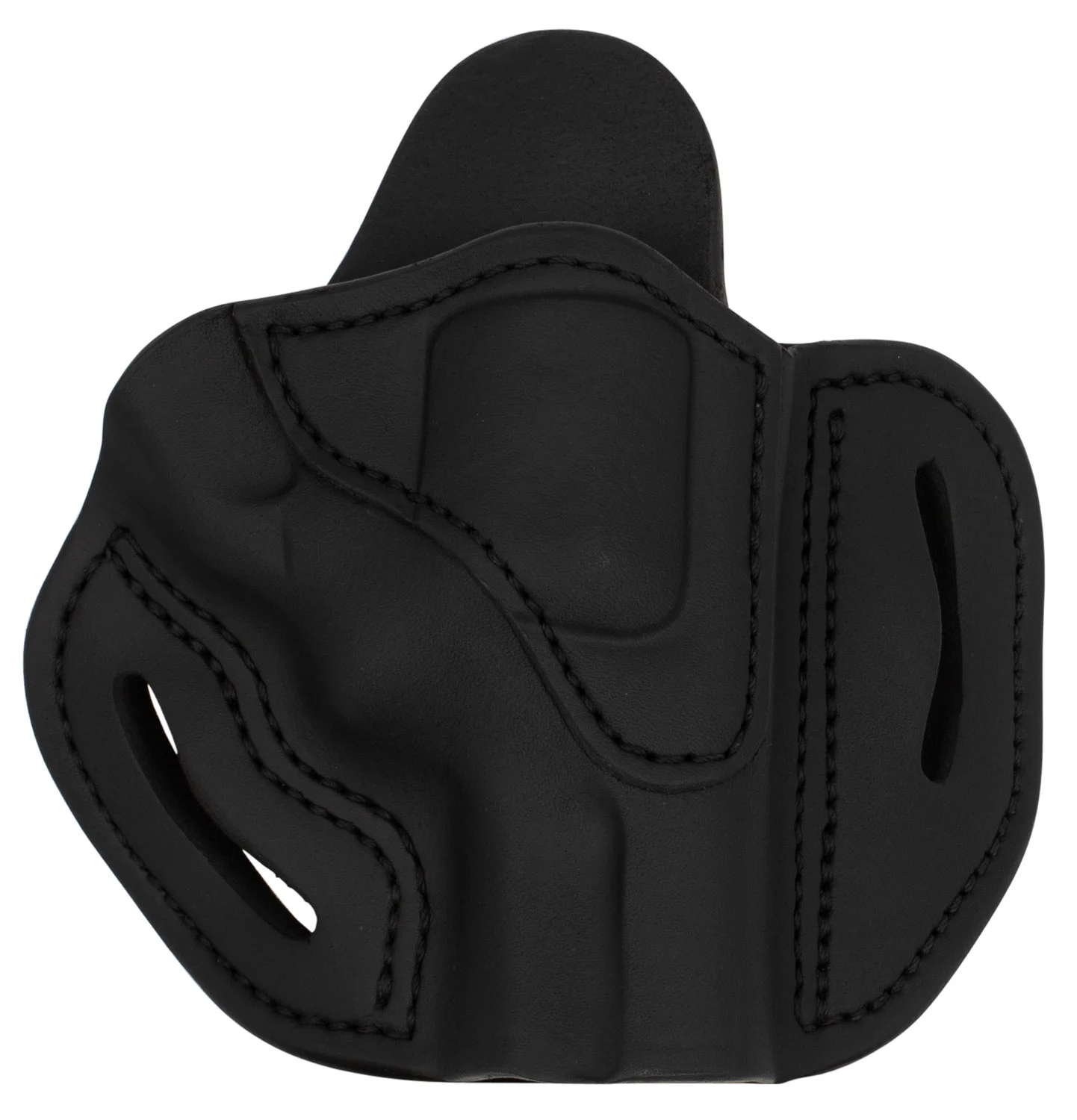 1791 Gunleather RVH2SSBLR RVH2S OWB Size 02S Stealth Black Leather Belt Slide Fits S&W K Frame Right Hand