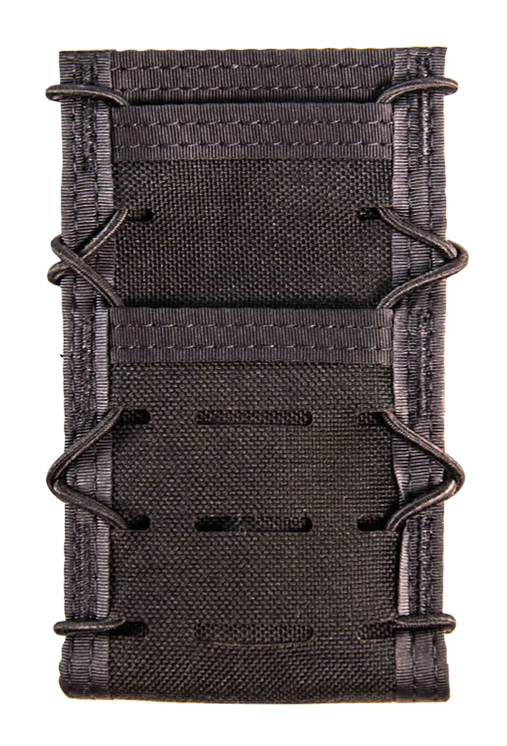 High Speed Gear 95PW01BK ITACO Phone/Tech Pouch V2 Large Black Nylon Molle Mount