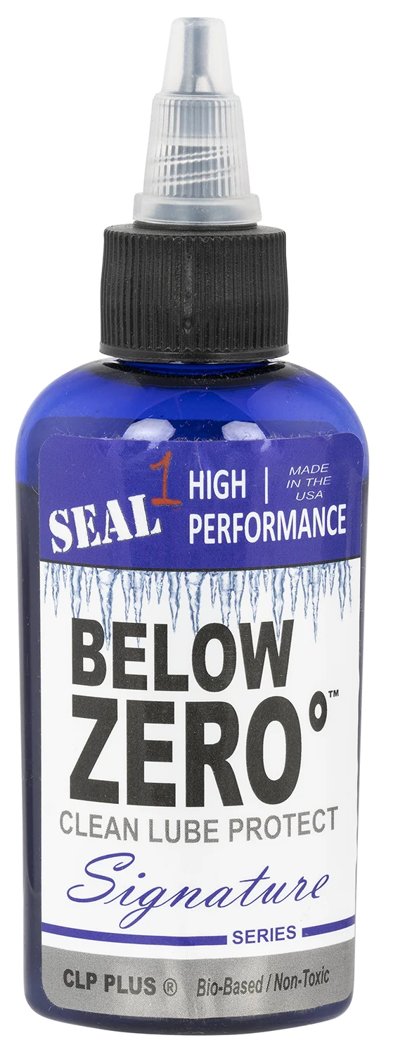 Seal 1 SLBZ2 Signature Below Zero Cleans, Lubricates, Protects 2 oz Squeeze Bottle
