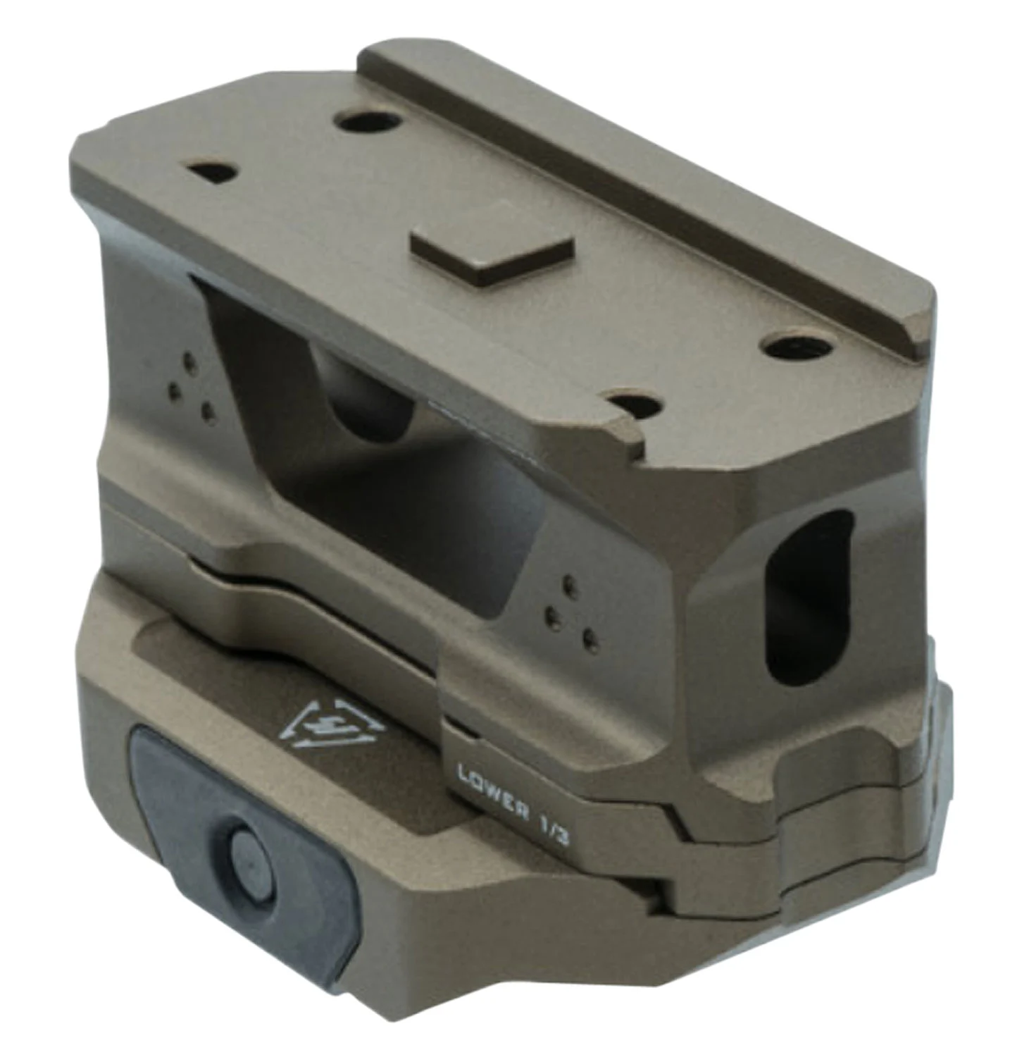Strike Industries T1RISERFDE T1 Riser Mount Flat Dark Earth Anodized
