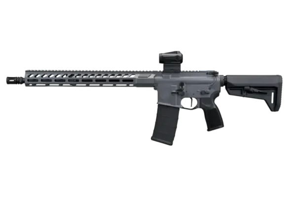 SIG SAUER M400 FORGE 5.56 RIFLE 16.5" BBL, CONCRETE GRY, ROMEO MSR G2, TELESTOCK 1-30RD MAG