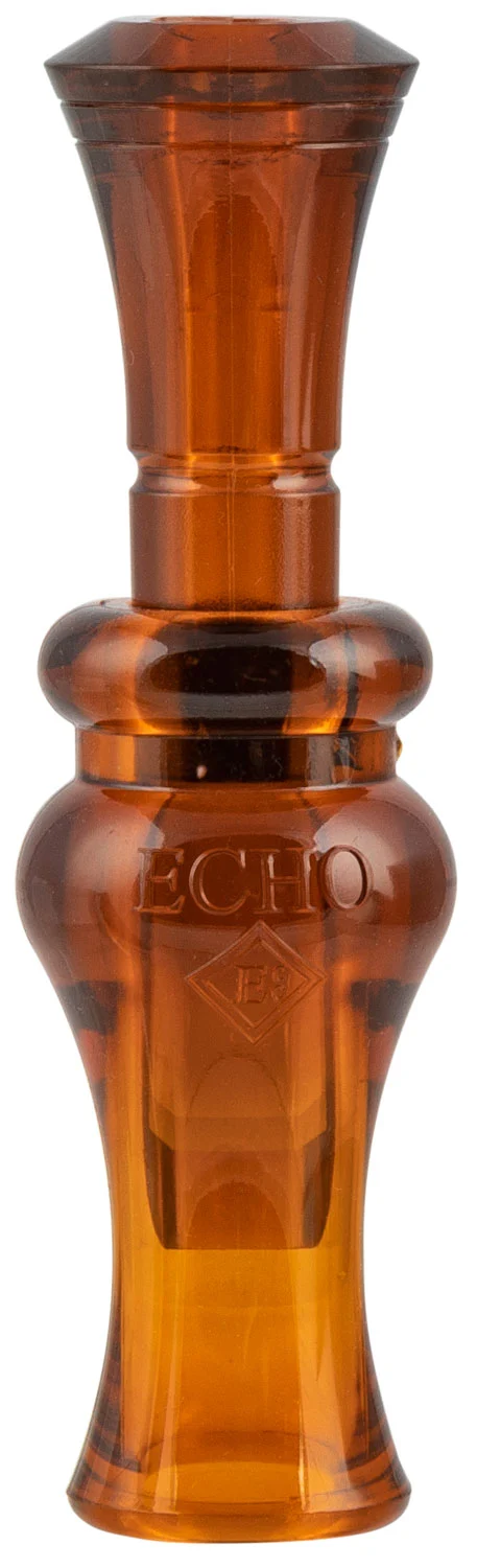 Echo Calls 77784 Trash Talker Double Reed Mallard Sounds Attracts Ducks Brown Polycarbonate