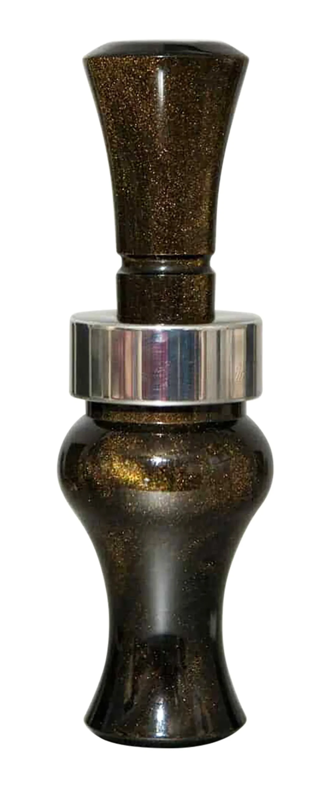 Echo Calls 78905 Meat Hanger Double Reed Mallard Sounds Attracts Ducks Black Gold Pearl Acrylic