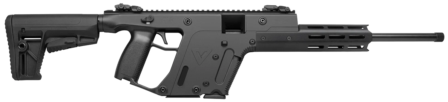Kriss USA KV22CBL00 Vector CRB Gen2 Full Size 22 LR 10+1 16" Black Nitride Threaded Barrel, Black Picatinny Rail Aluminum Receiver, M-LOK Handguard, Black 6 Position Collapsible Synthetic Stock, Black
