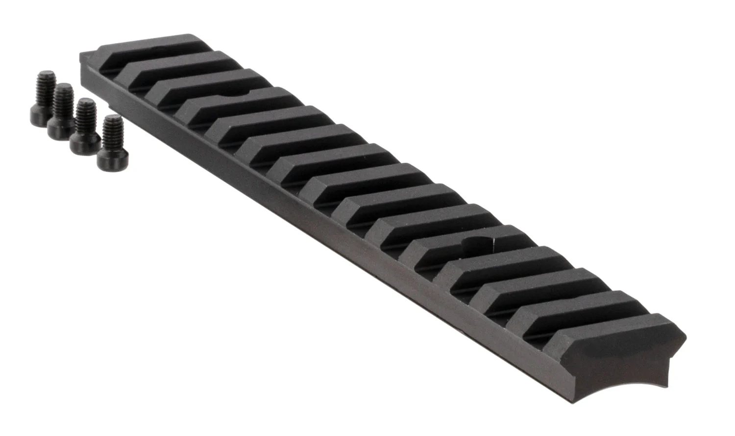 Ruger 90671 Picatinny Rail Black Anodized Aluminum Fits Ruger American Rifle Short Action