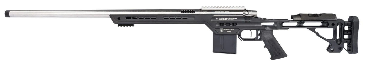 MasterPiece Arms 65PRCPMR PMR 6.5 PRC 26" 10+1 Black Cerakote Black Cerakote Aluminum Chassis with Adjustable Cheek Stock Black A2 Grip Right Hand