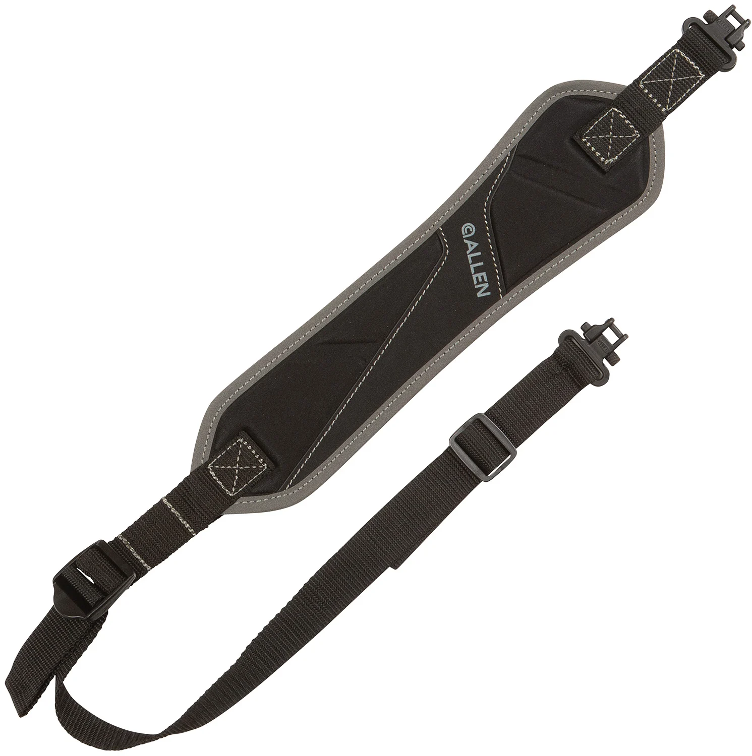 Allen 8284 Glenwood Lightweight Black Nylon Webbing with Foam Padding Rifle/Shotgun