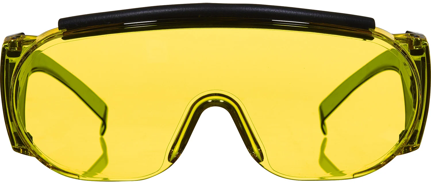 Allen 2170 Fit Over Shooting Glasses Adult Yellow Lens Gray Frame
