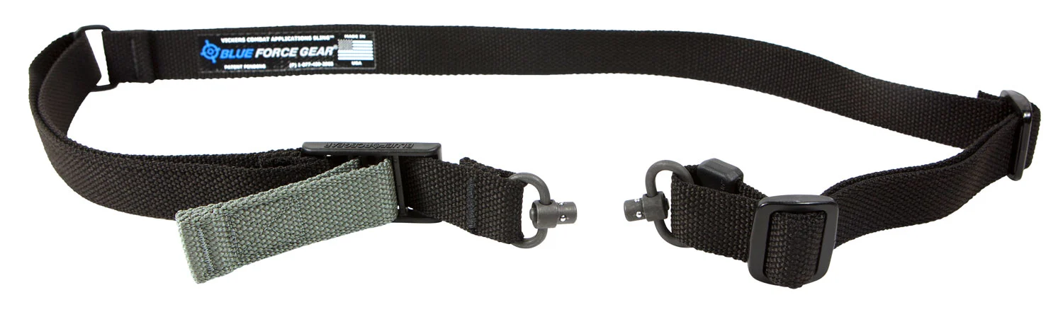 Blue Force Gear VCAS2TO1RED125AABK Vickers 221 Black Cordura One-Two Point AR Platform