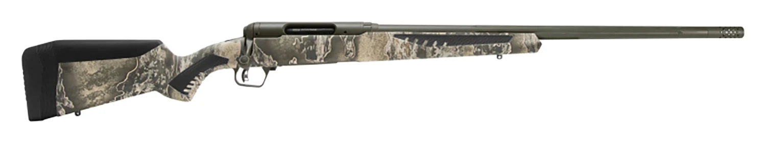Savage Arms 57741 110 Timberline 243 Win 4+1 22", OD Green Cerakote, Realtree Excape Fixed AccuStock with AccuFit