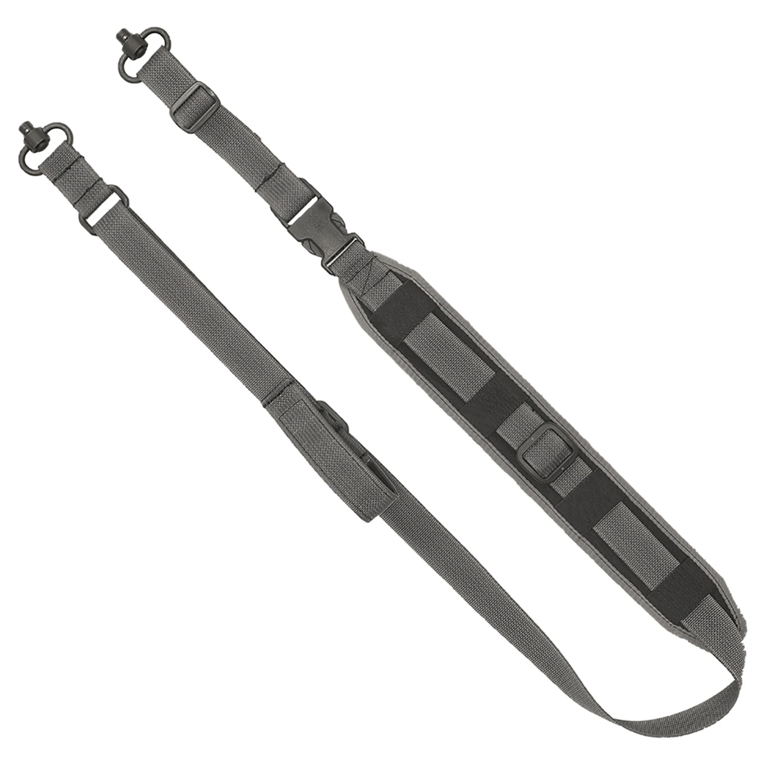 GrovTec US Inc GTSL128 QS 2-Point Sentinel Wolf Gray Adjustable Rifle/Shotgun