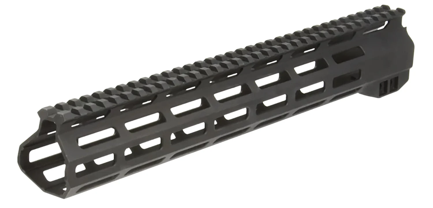 Aim Sports USAS002 Wraith Handguard 13.50" M-LOK Style with Black Anodized Finish for AR-15, M4