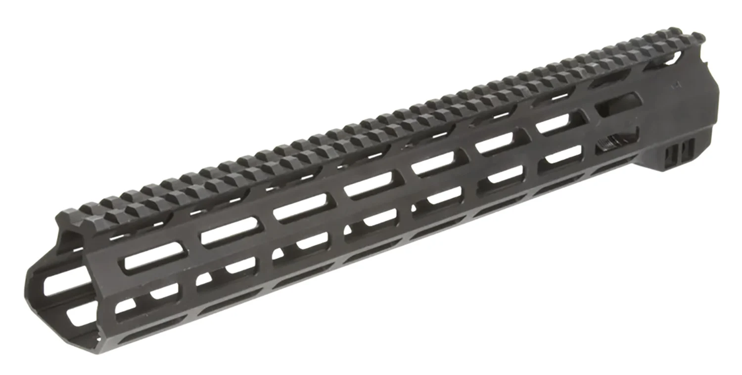 Aim Sports USAS003 Wraith Handguard 15" M-LOK Style with Black Anodized Finish for AR-15, M4