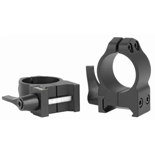 WARNE 1" QD STEEL RINGS MATTE MED
