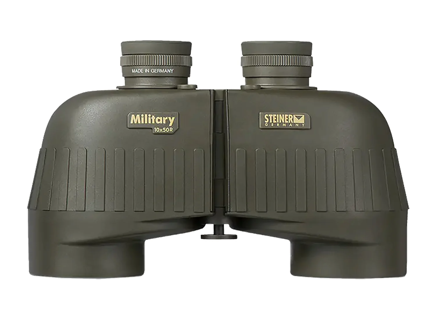 Steiner 2663 M1050 Laser Protection Filter 10x50mm SUMR Military Ranging Reticle Floating Prism Sports-Auto Focus, OD Green Makrolon w/Rubber Armor
