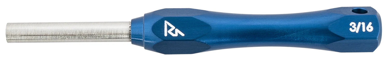 Rival Arms RARA93GS01A Front Sight Tool Blue/Silver Aluminum, Compatible w/Glock