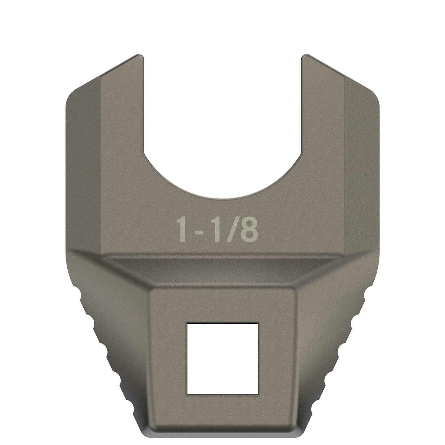 Real Avid AVMF118BNW Master -Fit Barrell Nut Wrench Titanium Titanium/Stainless Steel AR-Platform Free-Float Handle