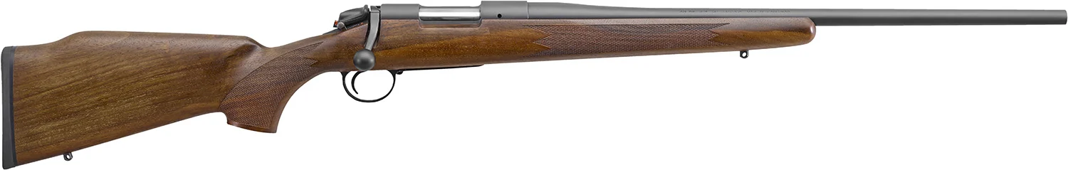 Bergara Rifles B14LM001C B-14 Timber 300 Win Mag 4+1 24" Graphite Black Cerakote Barrel, Graphite Black Cerakote Steel Receiver, Walnut Monte Carlo Stock