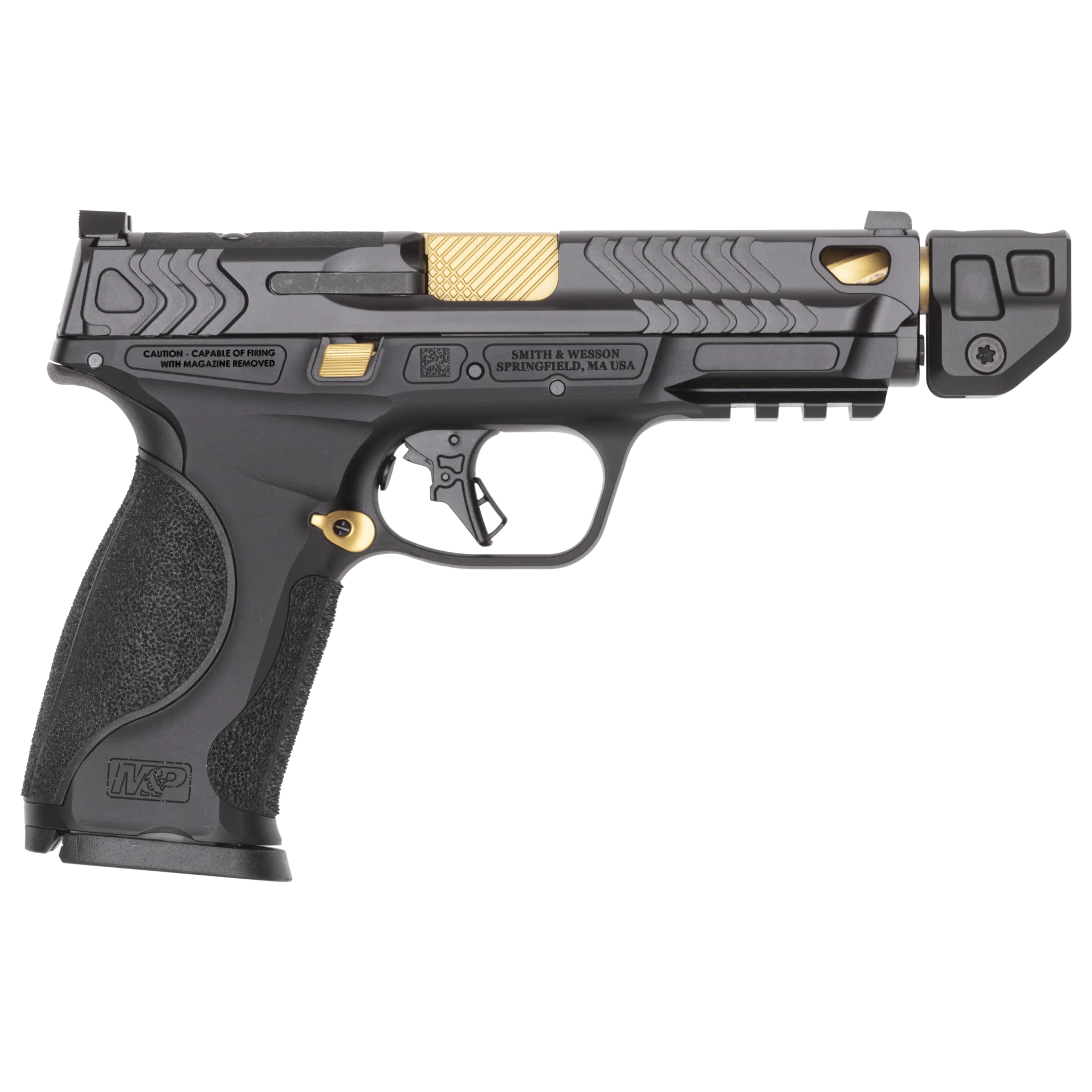 SMITH AND WESSON M&P9 M2.0 METAL 9MM GOLD OR