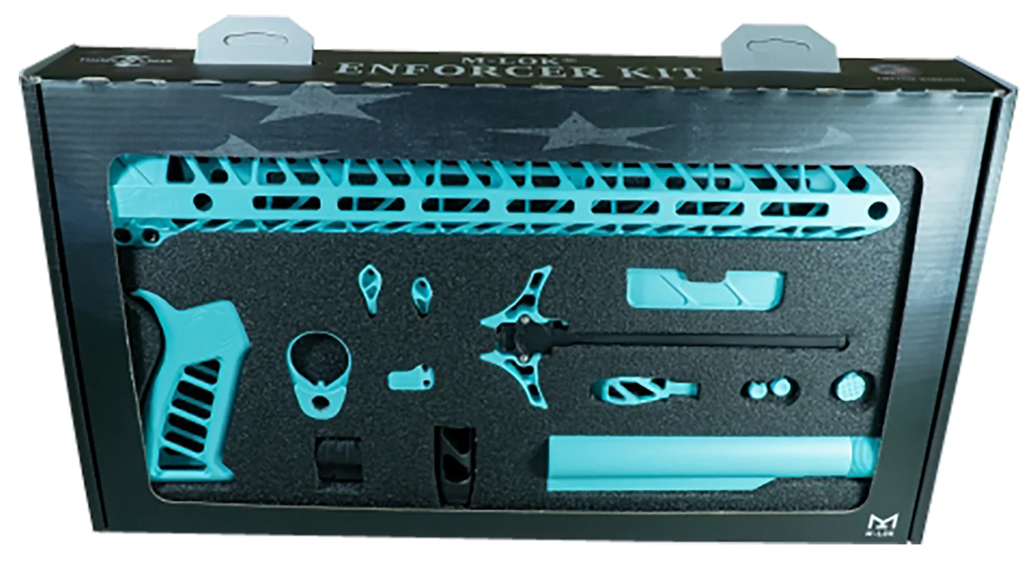Timber Creek Outdoors TCOEKRE Enforcer Complete Build Kit Robin's Egg Blue for AR-15