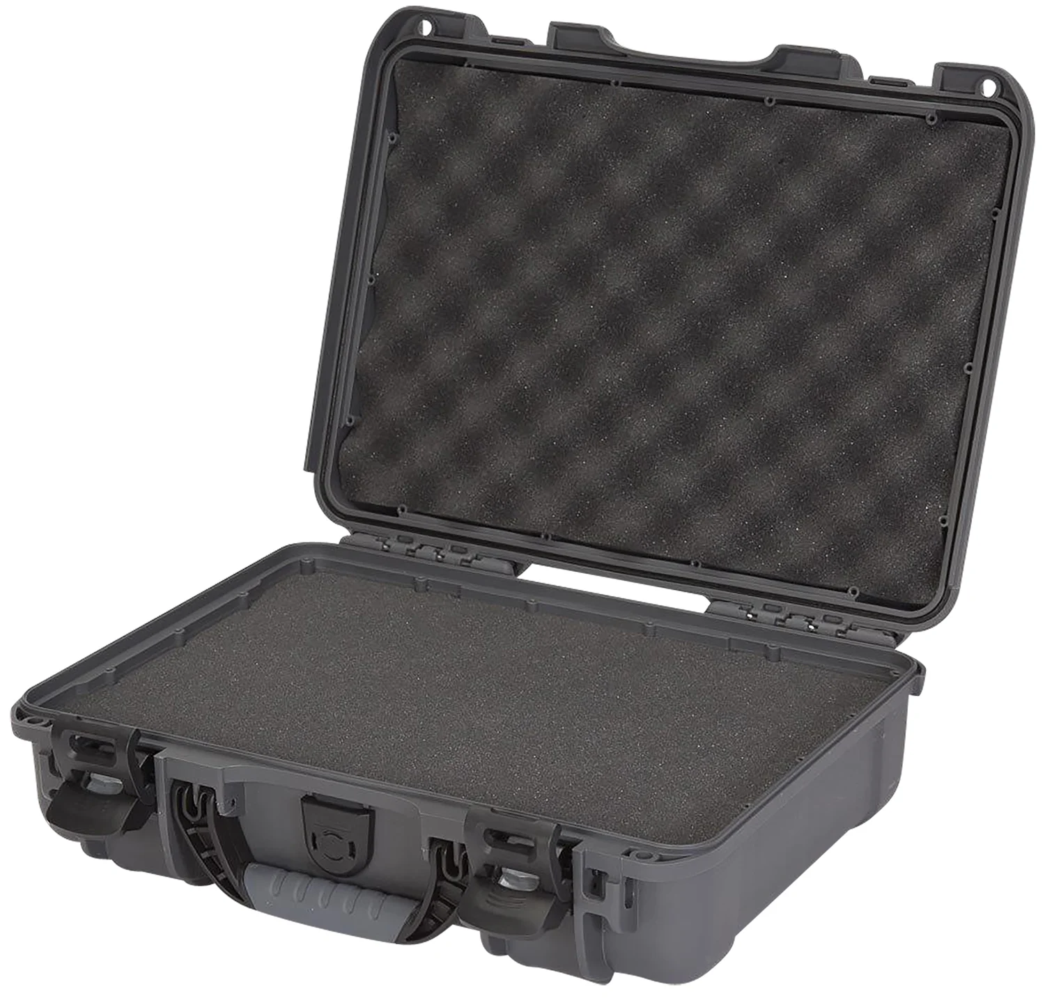 Nanuk 9101007 910 Waterproof Graphite Resin w/ Foam Padding&Airline Approved