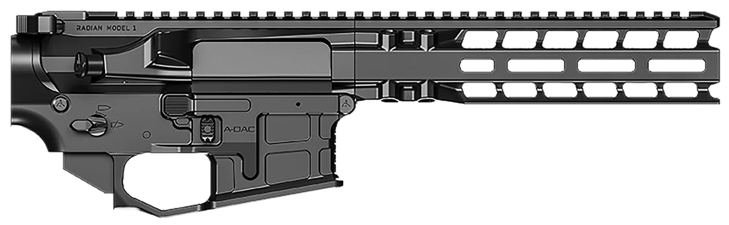 Radian Weapons R0435 Builder Kit Radian Black, A-DAC 15 Fully Ambi Lower, 8.50" M-LOK Handgaurd, Raptor-SD Charging Handle, Talon 45/90 Safety, Ext. Bolt Catch, Left-Side Mag Release, Right-Side Bolt