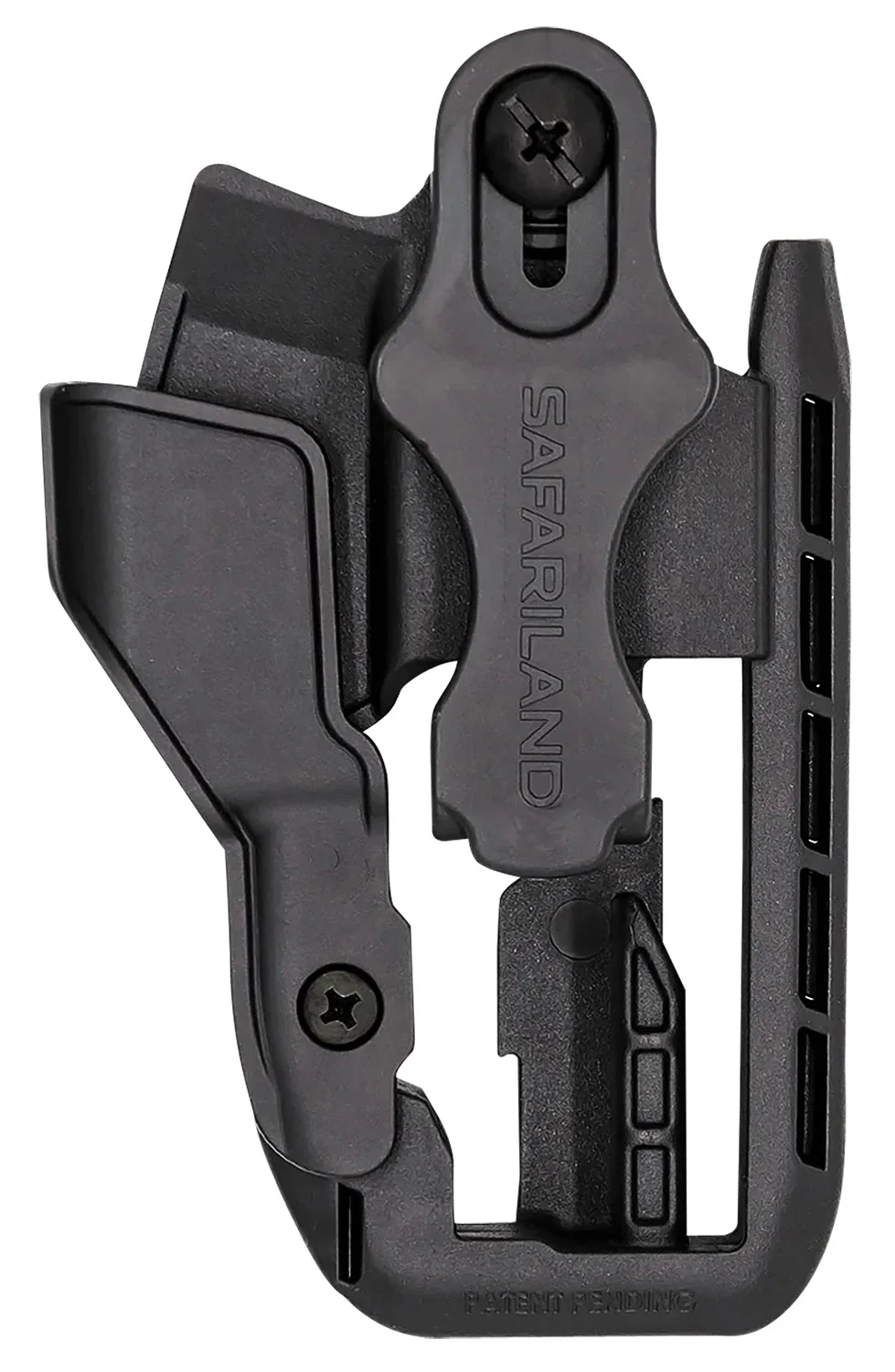 Safariland 19283411 Schema IWB Black Polymer Belt Clip Compatible w/Glock 19 Right Hand