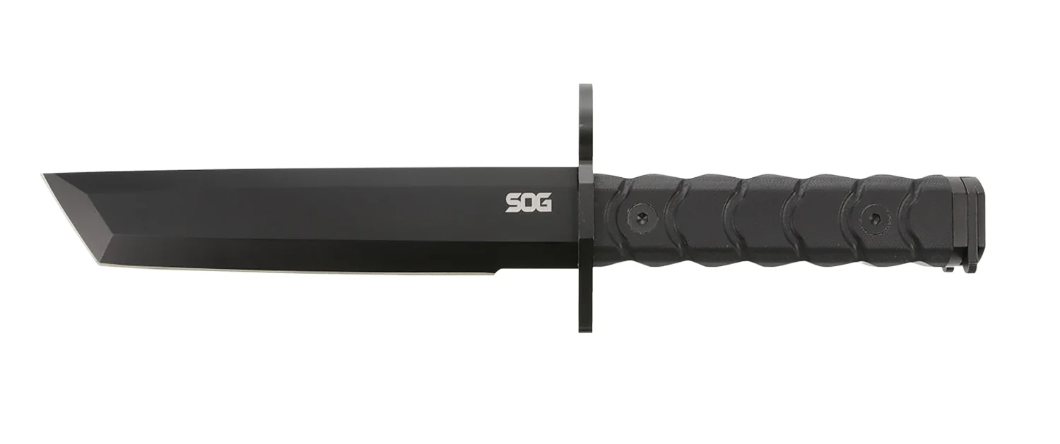 S.O.G SOGBY1001BX Bayonet 7.00" Tanto Plain G-10 Handle