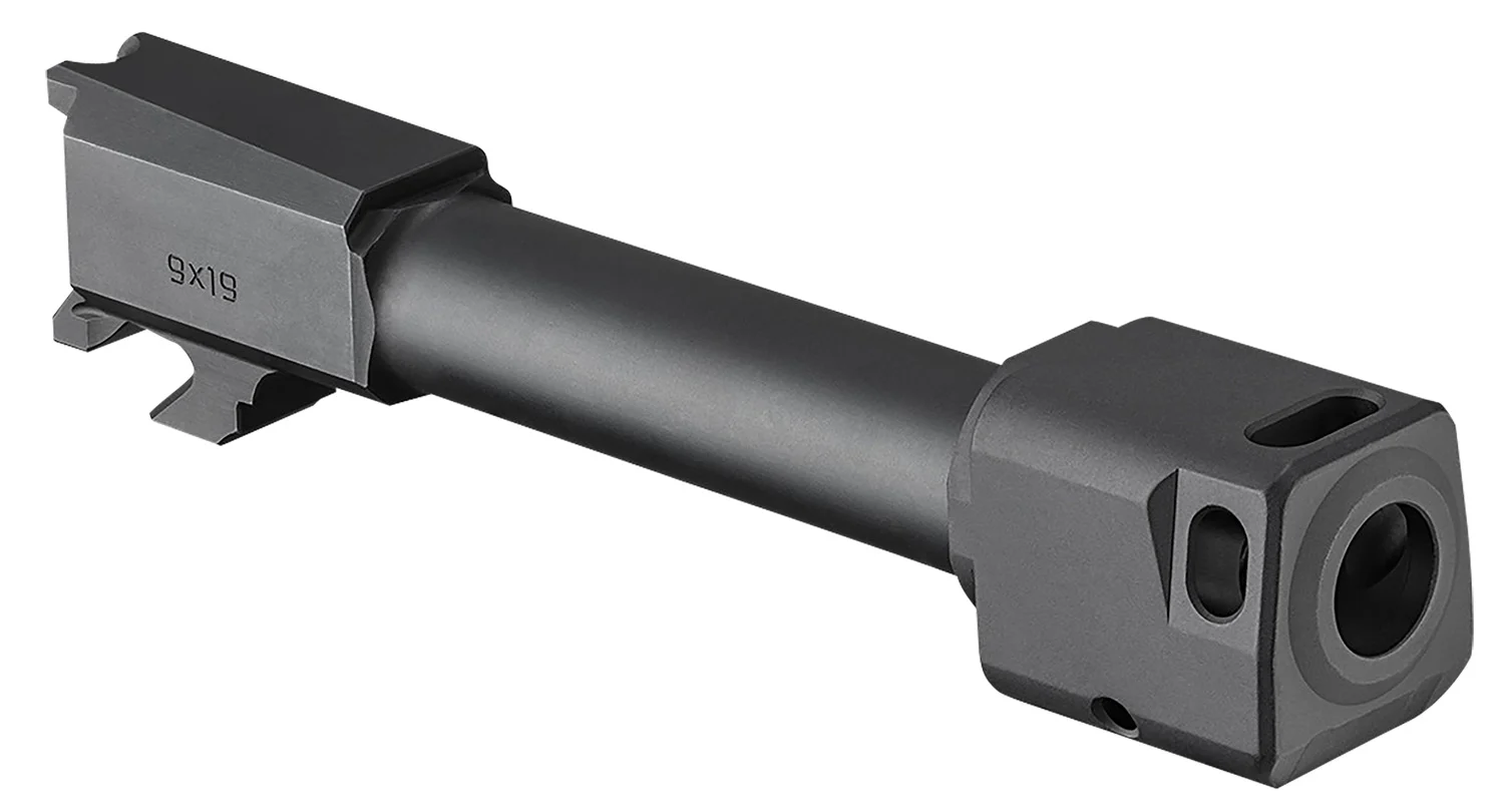 Springfield Armory HC0901TB-KIT Hellcat 3.80" Threaded 9mm Luger with Self-Indexing Compensator, Black Melonite (Does Not Fit Pro Series)