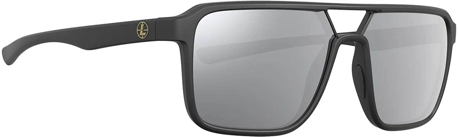 Leupold 182672 Performance Wear Bridger Shadow Gray Flash Lens Polycarbonate Matte Black Frame
