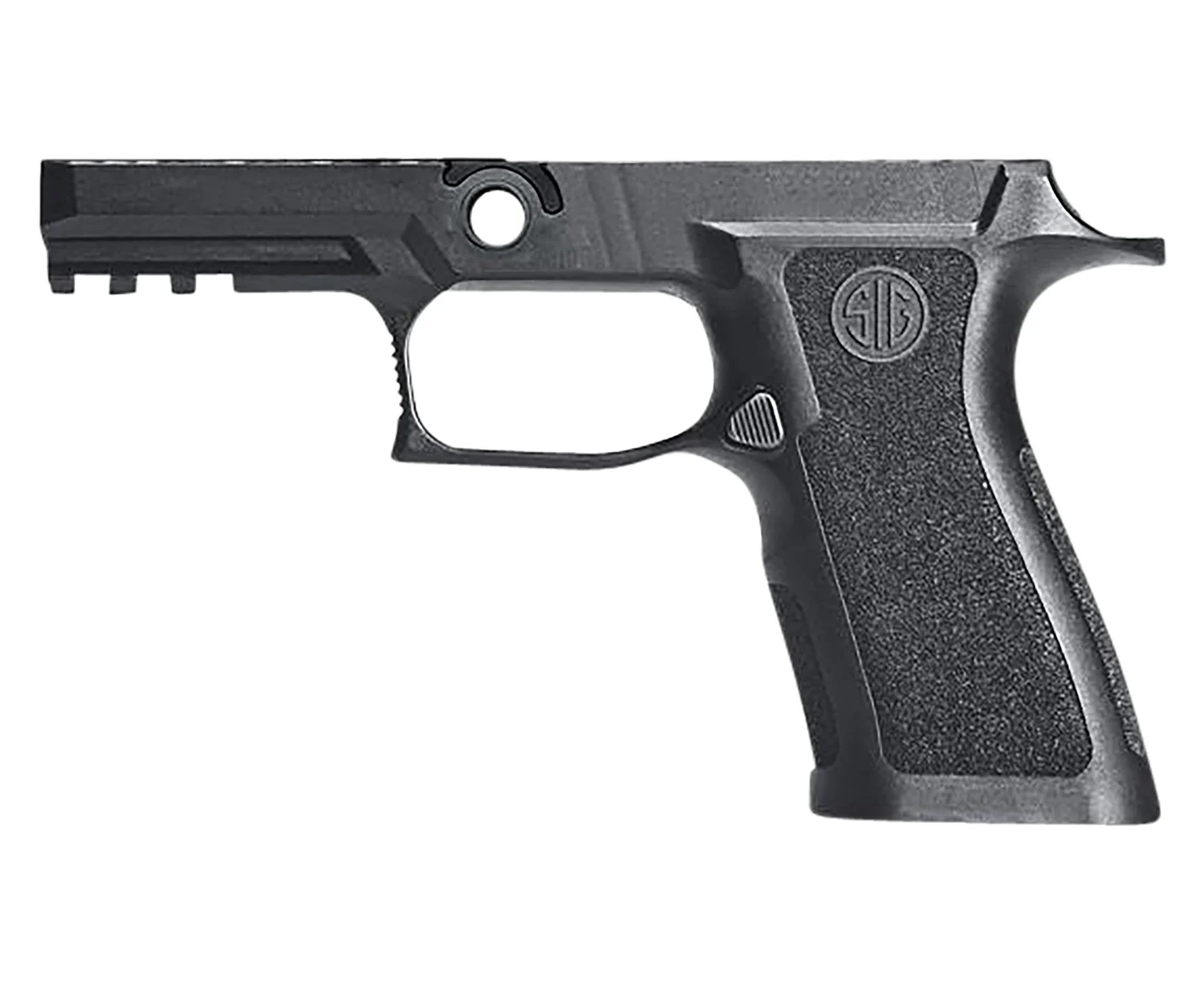 Sig Sauer GRIPMODXCA943SMBLK P320 Grip Module X-Series Carry (Small Size Module), 9mm Luger/40 S&W/357 Sig, Black Polymer, Fits Sig P320 (3.90" & 4.70")