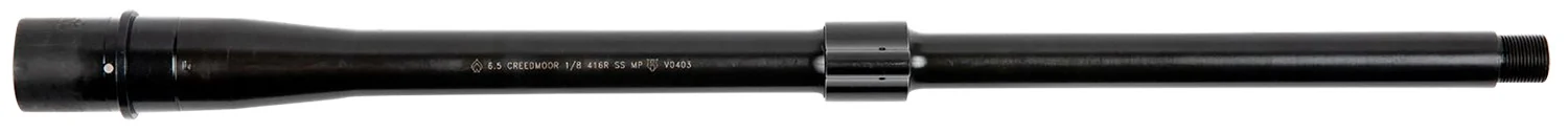 Ballistic Advantage BABL65CR18PQ Premium Series 6.5 Creedmoor 18" Threaded Hanson Profile, Midlength with .875" Low Pro Gas Block, Black QPQ 4150 Chrome Moly Vanadium Steel, Fits AR-10