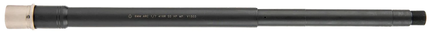 Ballistic Advantage BABL6MM001PQ Premium Series 6mm ARC 16" Threaded SPR Profile, Midlength with Low Pro Gas Block, Black QPQ 4150 Chrome Moly Vanadium Steel, Fits AR-15