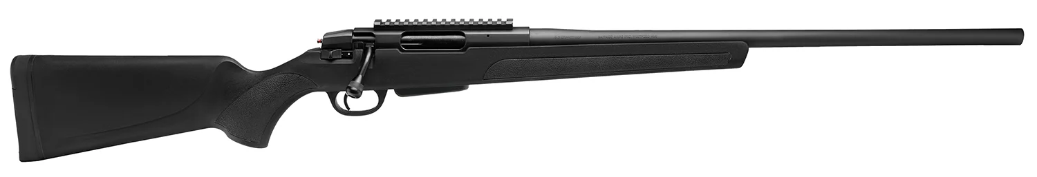Stevens 18939 334 30-06 Springfield 3+1 22" Matte Black Target Crown Barrel, Drilled & Tapped w/Picatinny Rail Carbon Steel Receiver, Black Fixed Sporter Synthetic Stock