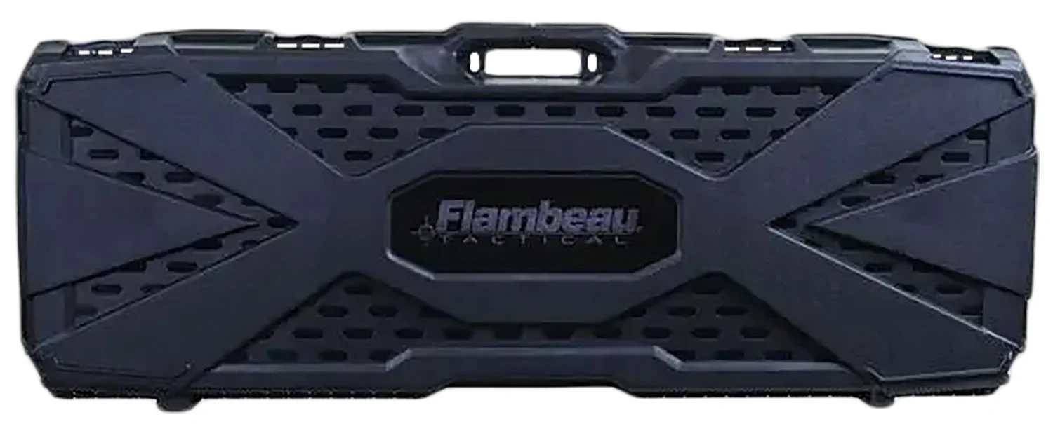 Flambeau 6500AR Tactical Rifle Case Black Polypropylene Water Resistant