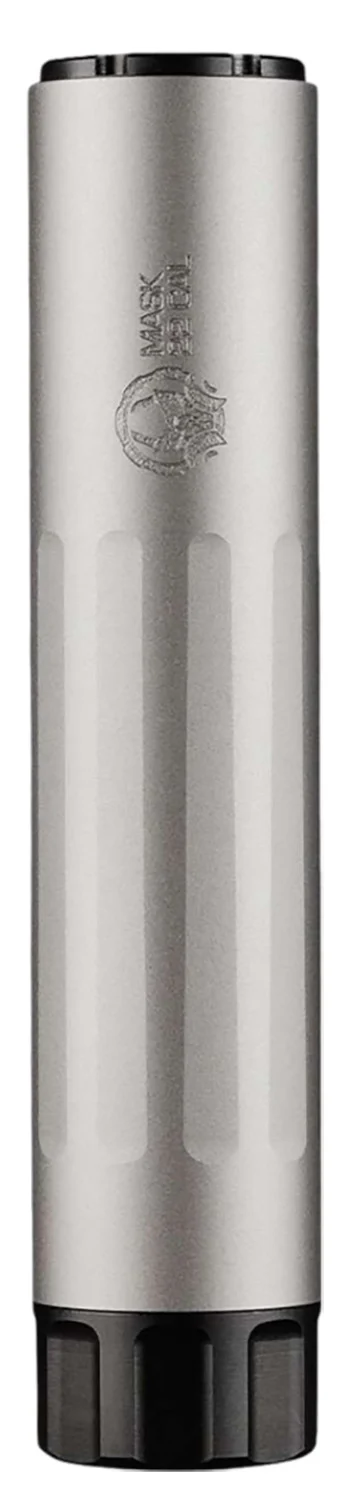 Dead Air MASK22SIL Mask HD Silver 22 LR Silencer