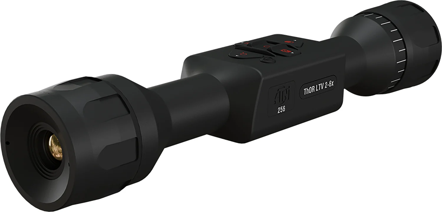 ATN TIWSTLTV219X Thor LTV Thermal Black 2-6x19mm Multi Reticle 256x192, 12 Microns, 50 Hz Resolution